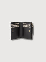 Jamie Brieftasche schwarzes klassisches Leder | O My Bag