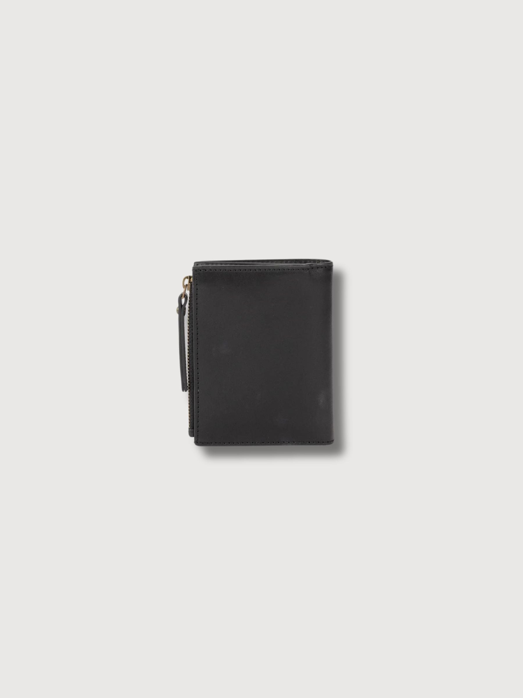 Jamie Brieftasche schwarzes klassisches Leder | O My Bag