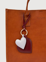 Keyring Bag Charm Hearts Purple | O My Bag