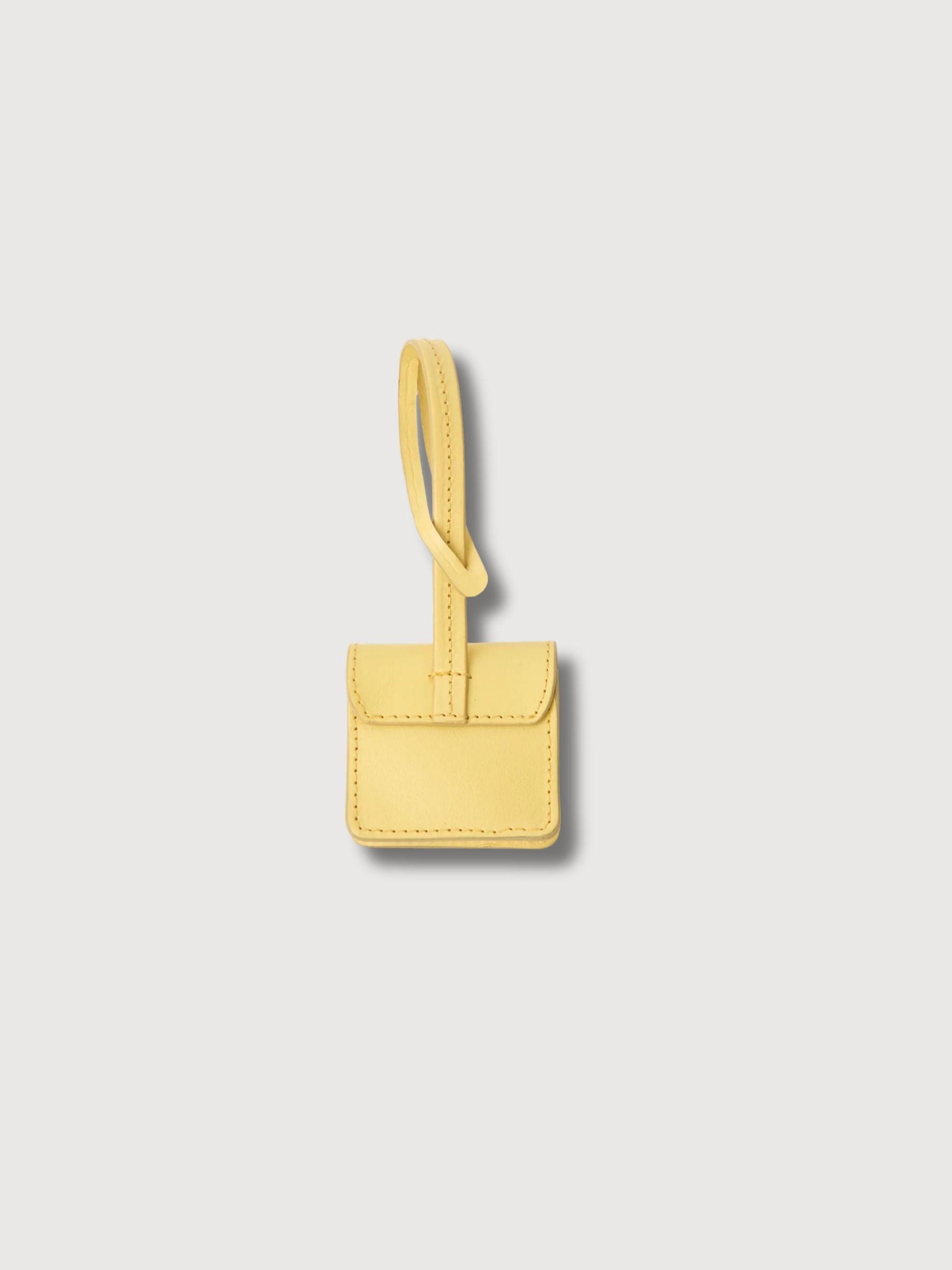 Portachiavi con ciondolo per borsa, colore giallo sole | O My Bag