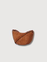 Borsa Leo Crossbody Strao Cognac Suede | O My Bag