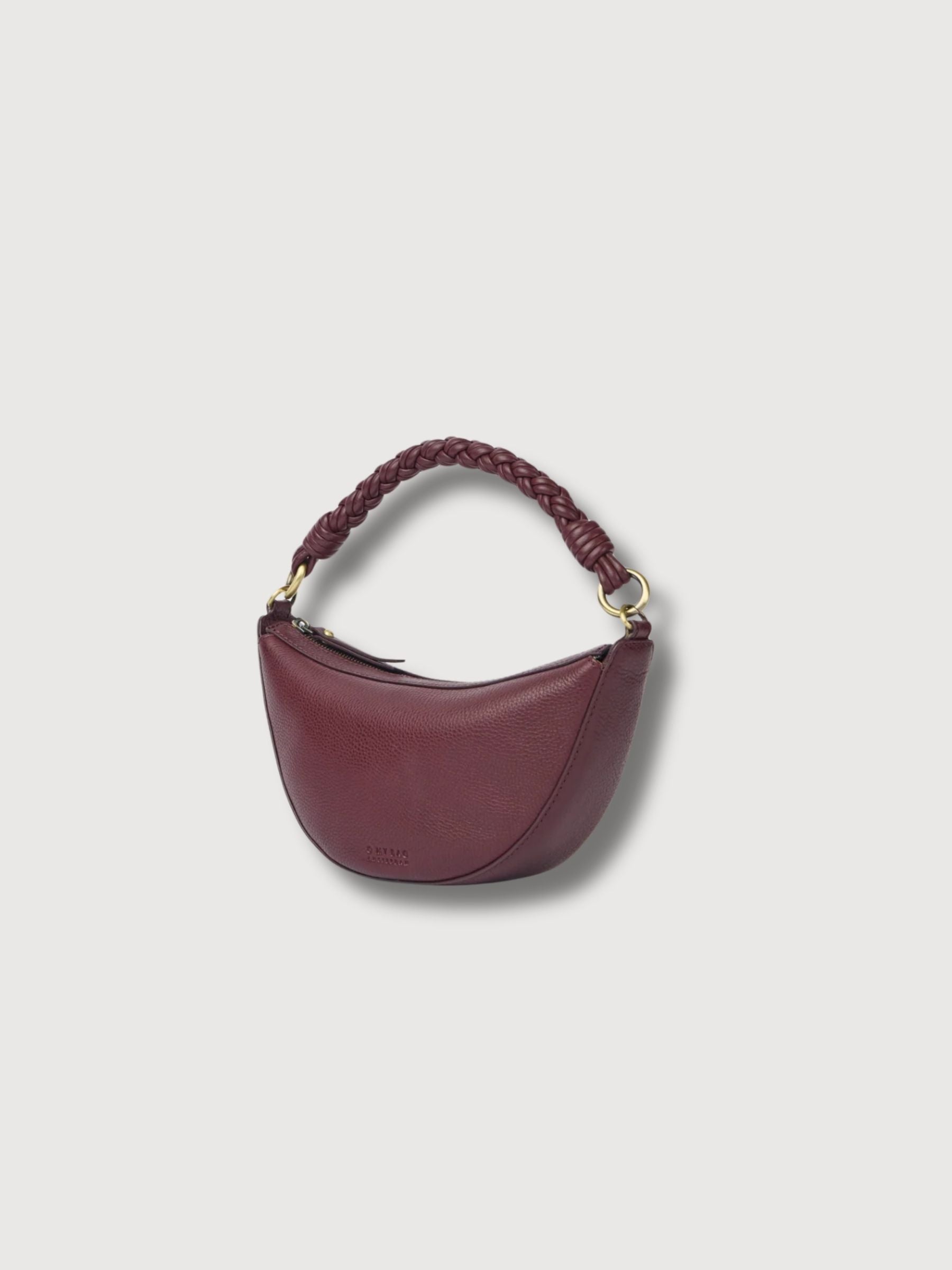 Bag Leo Twisted Handle Mini dark Cherry | O My Bag