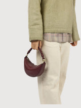 Bag Leo Twisted Handle Mini dark Cherry | O My Bag