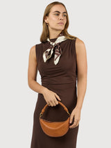 Leo Mini Twisted Handle Pelle Morbida Grana | O MY BAG