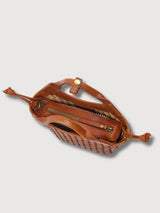 Bag Mara Mini Cognac Woven Classic | O My Bag