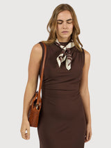 Bag Mara Mini Cognac Woven Classic | O My Bag