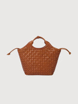 Borsa Mara Midi Cognac Woven Classic | O My Bag
