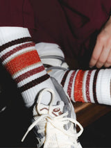 Socks Sporty Glitter Chilly Red | Ooley