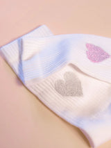 Calze Argento Donna Glitter Love | Ooley