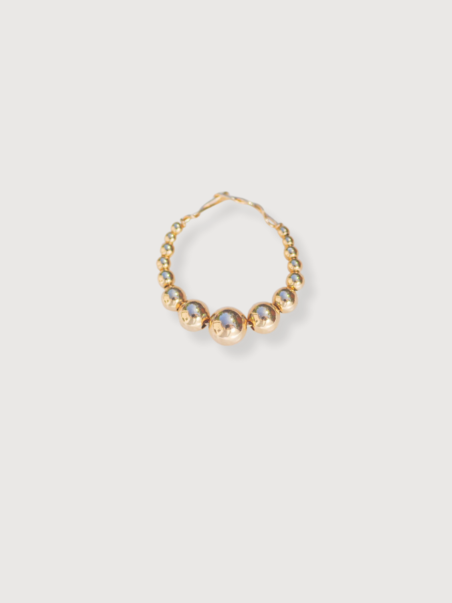 Perle d'oro anello spesso | Rays&Riches