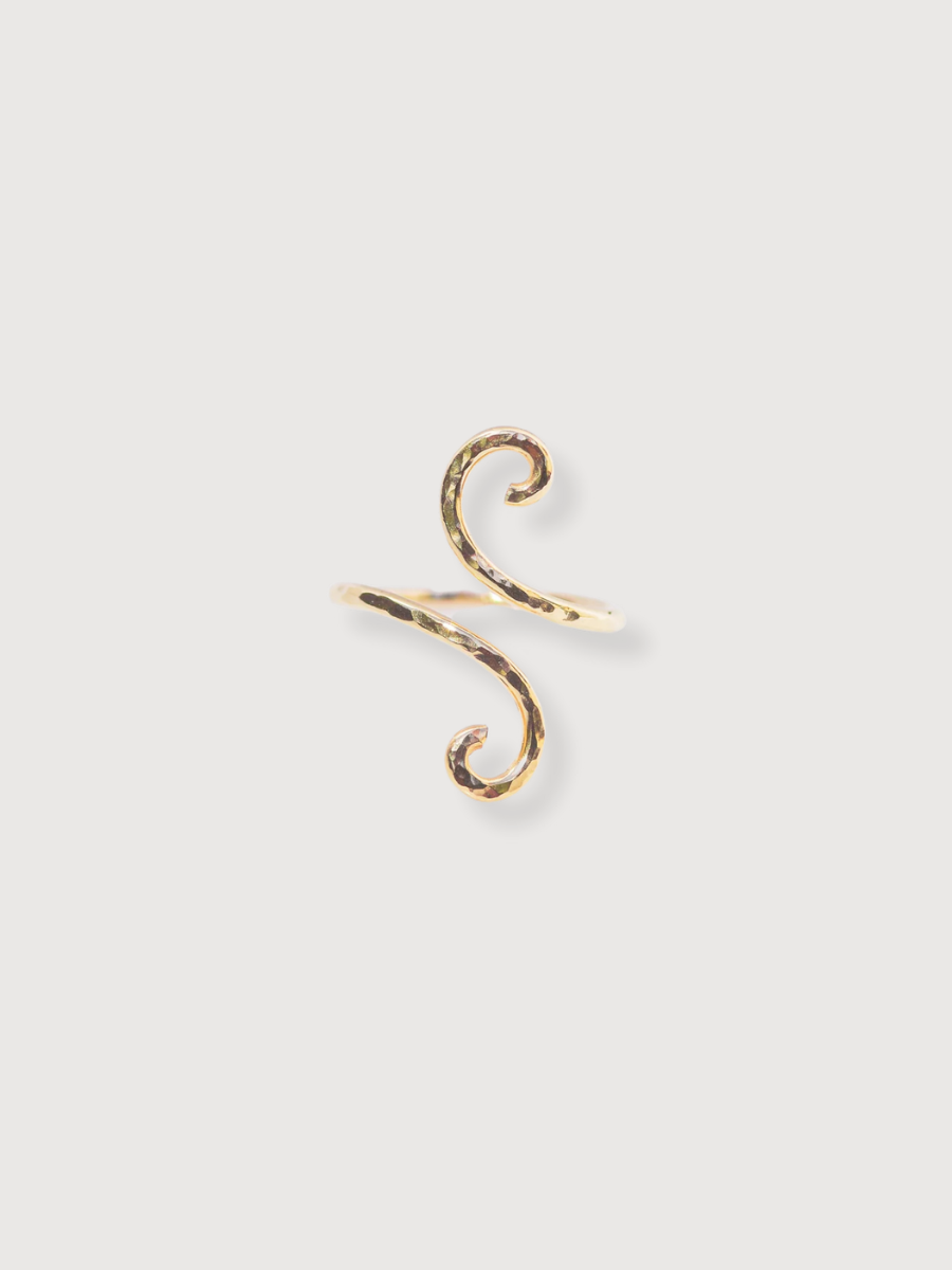 Small, thick spiral ring | Rays&Riches