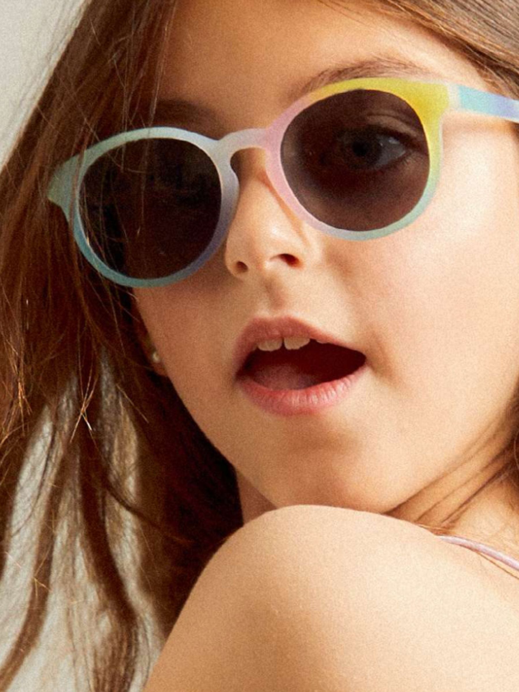 Sunglasses Kid Ballena Multicolor Recycled Rubber 6-10 years | Parafina