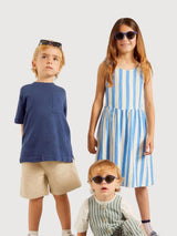 Sonnenbrille Kid Ballena Grün Recycelte Gummi 6-10 Jahre | Parafina