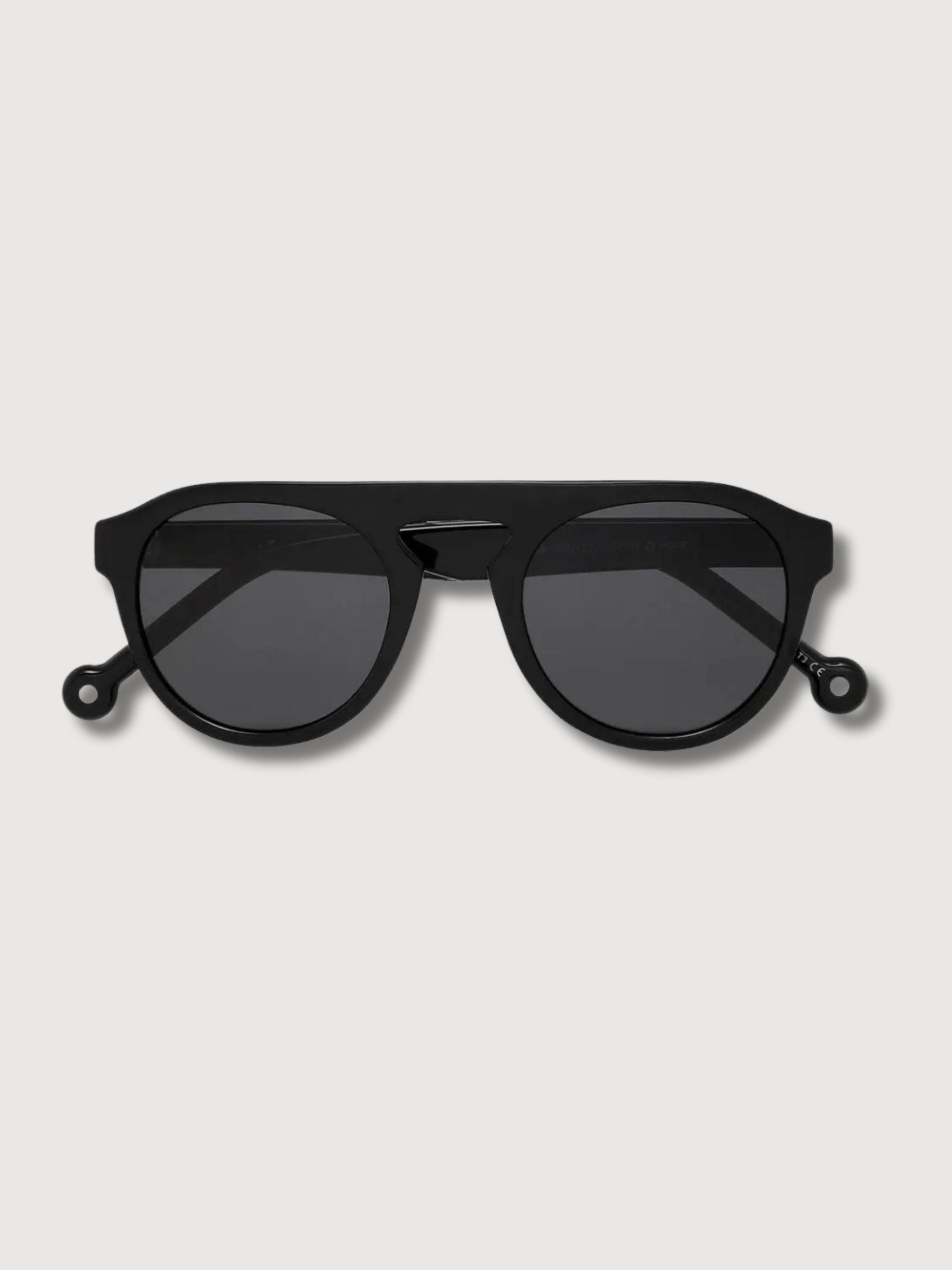 Sunglasses Corriente Black Recycled Plastic Black  | Parafina