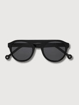 Sunglasses Corriente Black Recycled Plastic Black  | Parafina