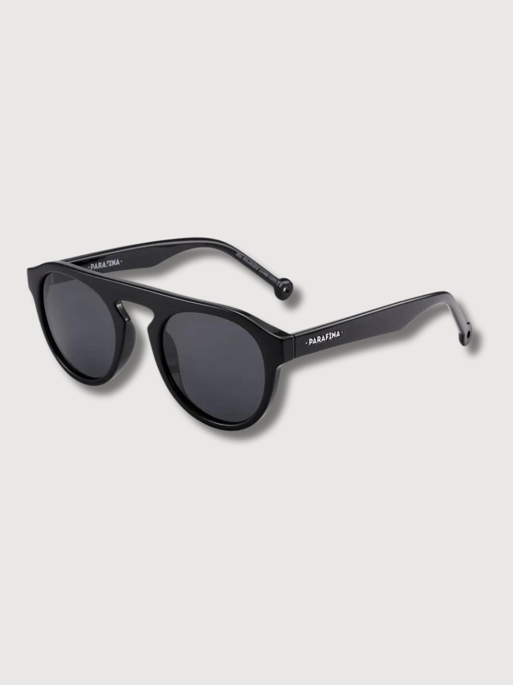 Sunglasses Corriente Black Recycled Plastic Black  | Parafina