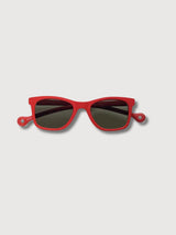 Sonnenbrille Kid Delfin Recycelte Gummi-Rot 3-5 Jahre | Parafina