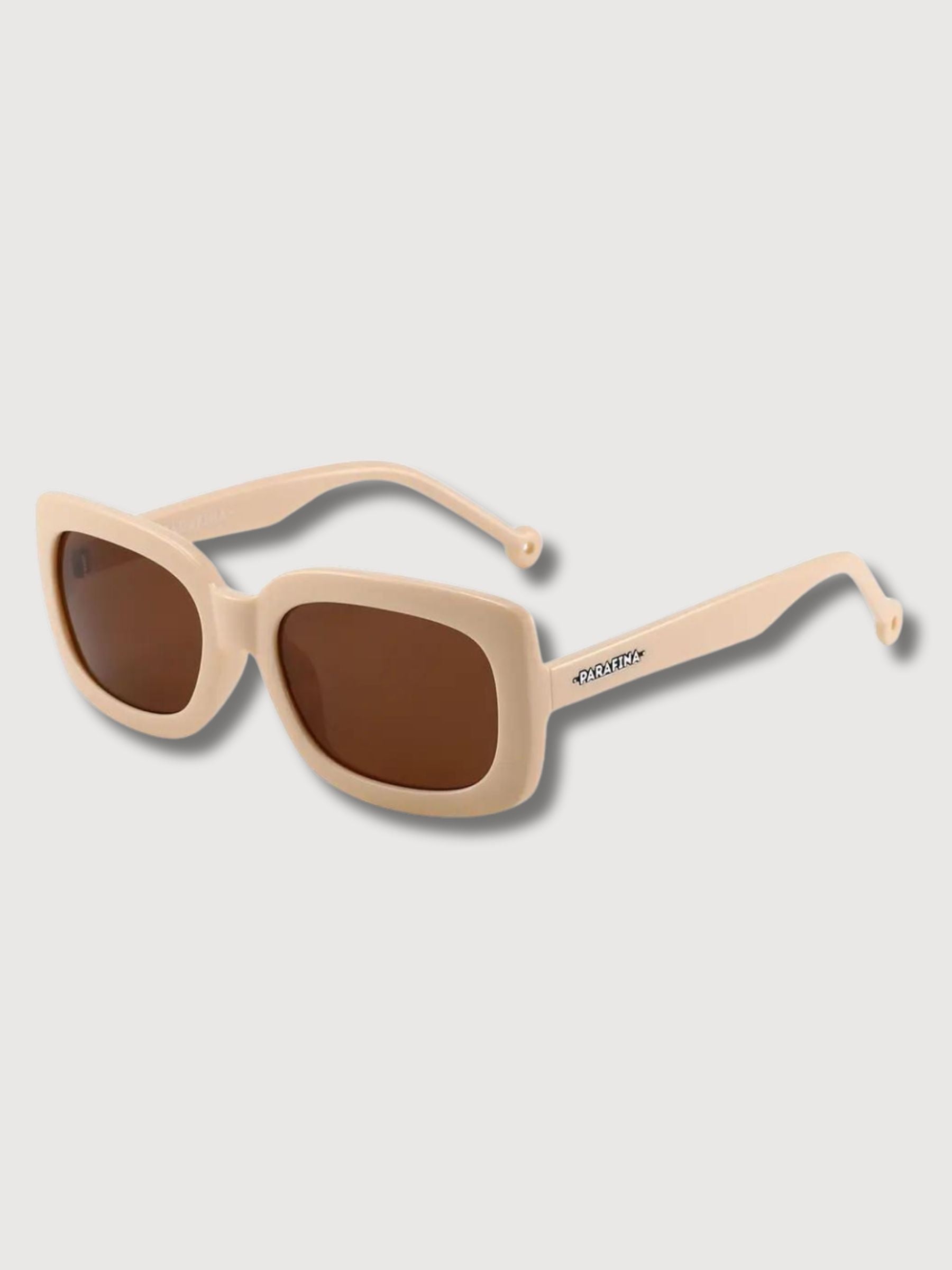 Sunglasses Duna Recycled Plastic Beige | Parafina