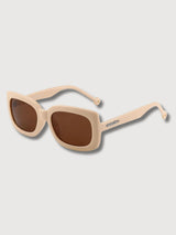 Sunglasses Duna Recycled Plastic Beige | Parafina