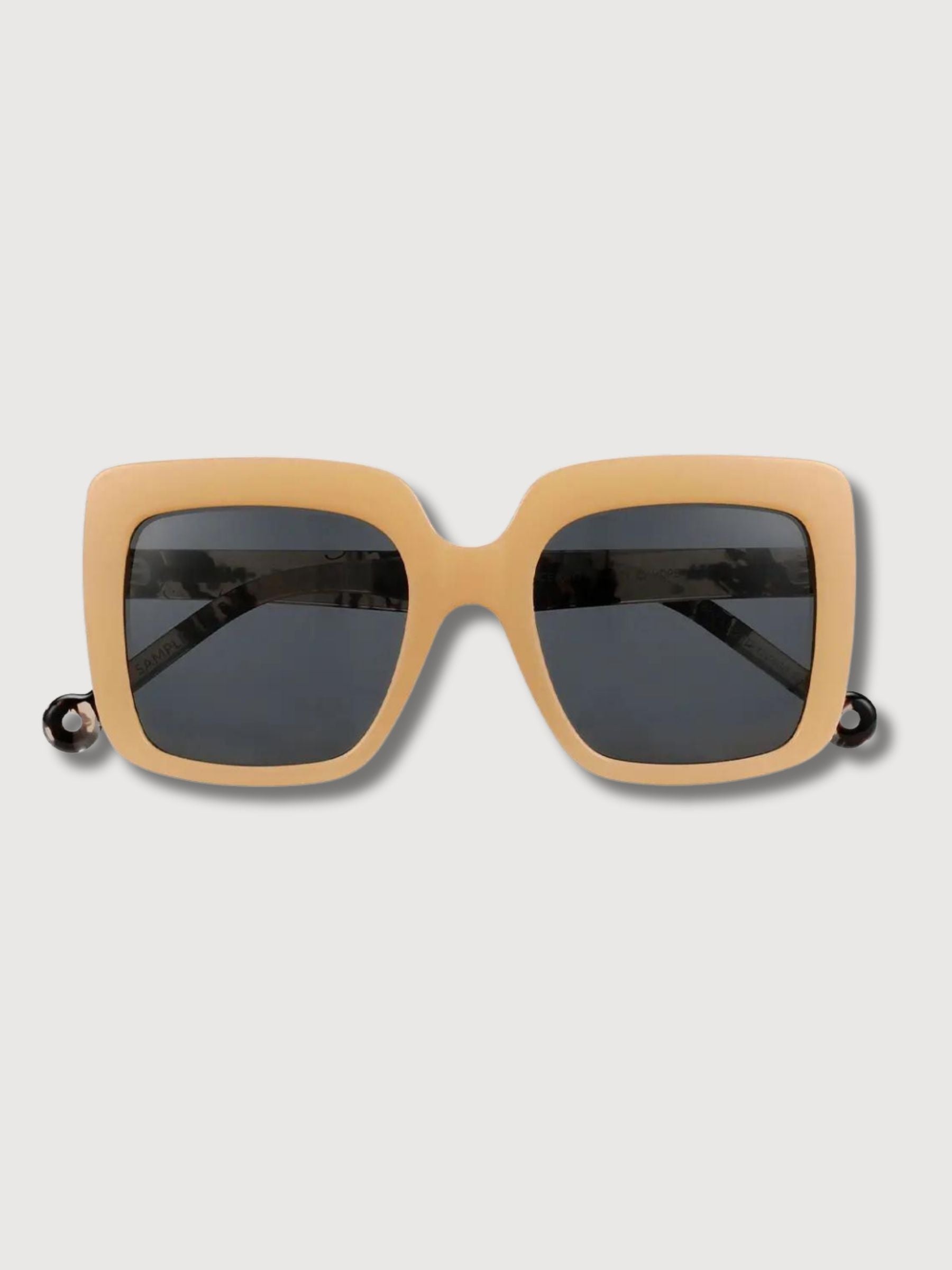 Sonnenbrille Oceano Recycling Plastik Beige | Parafina