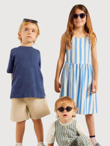 Sunglasses Kid Tortuga Recycled Rubber Blue 0-2 years | Parafina