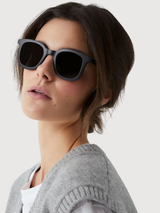 Sunglasses Cause Matt Black/Grey Unisex | Parafina