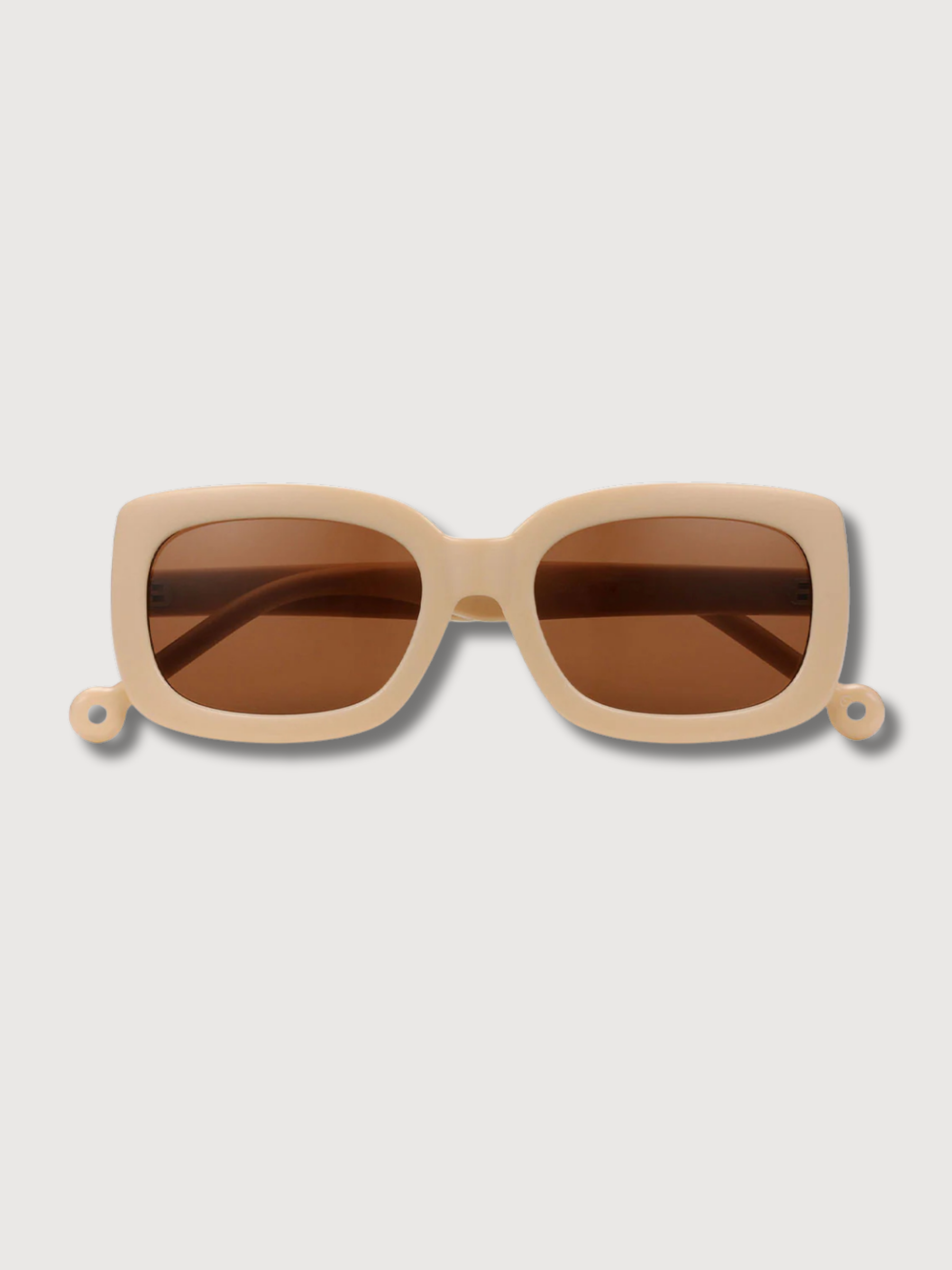 Duna Creme umweltfreundliche Sonnenbrille aus recyceltem  | Parafina