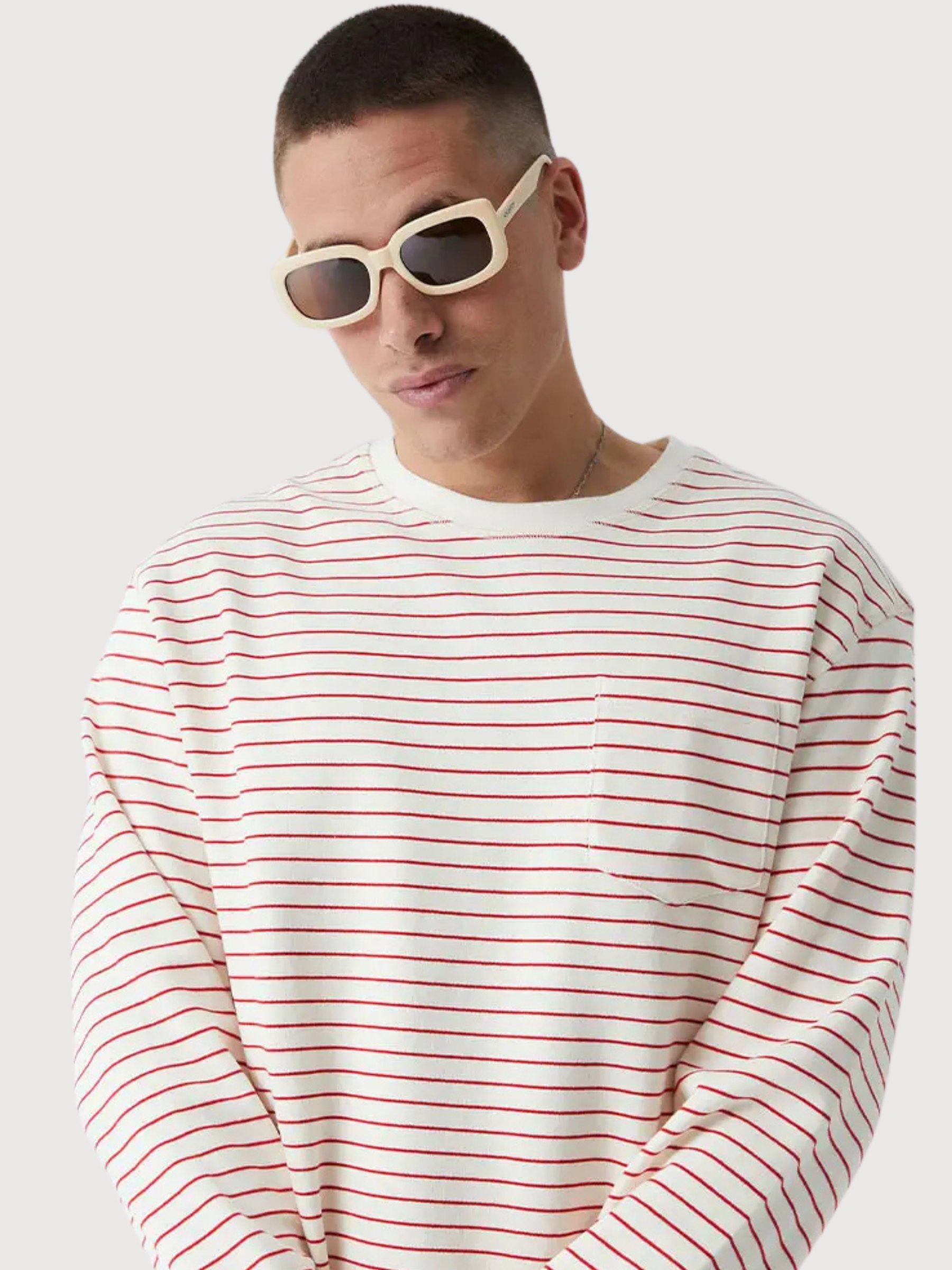 Duna Creme umweltfreundliche Sonnenbrille aus recyceltem  | Parafina