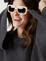 Sunglasses Duna Beige Unisex | Parafina