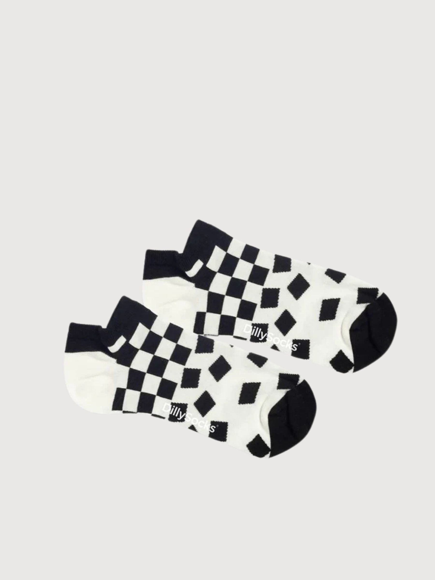 Socken Short Crumbling Chess Unisex