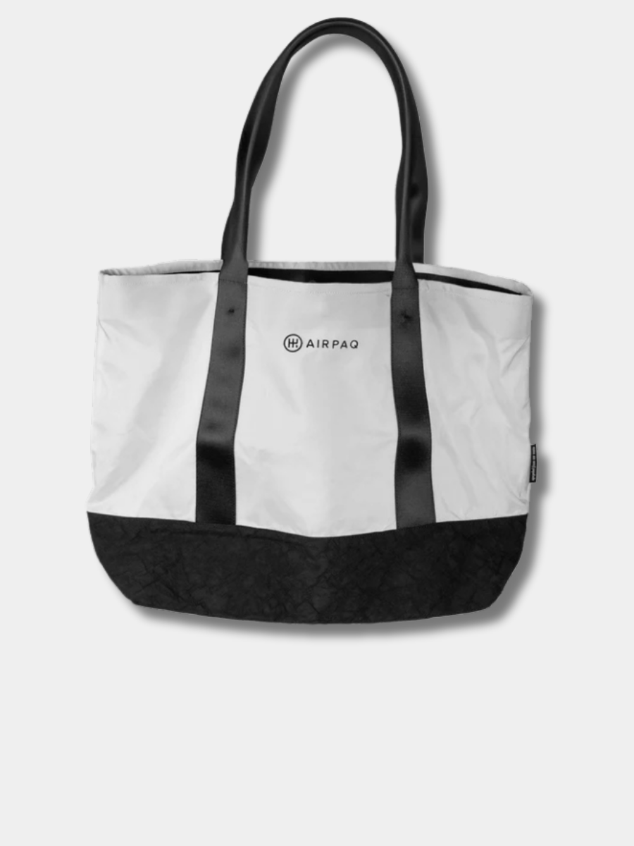 Shopper Deluxe Airbag riciclato bianco | Airpaq