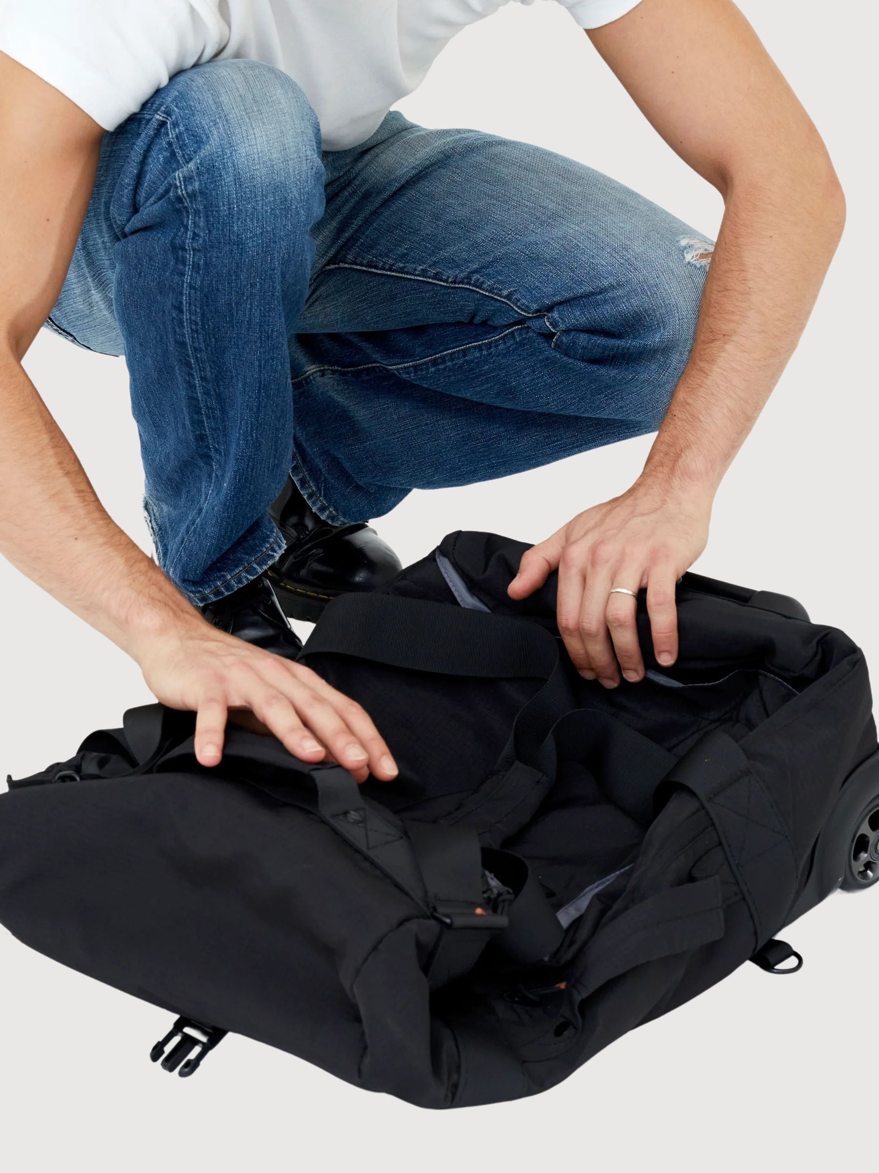 Tasche Maverick Schwarz Unisex | Lefrik