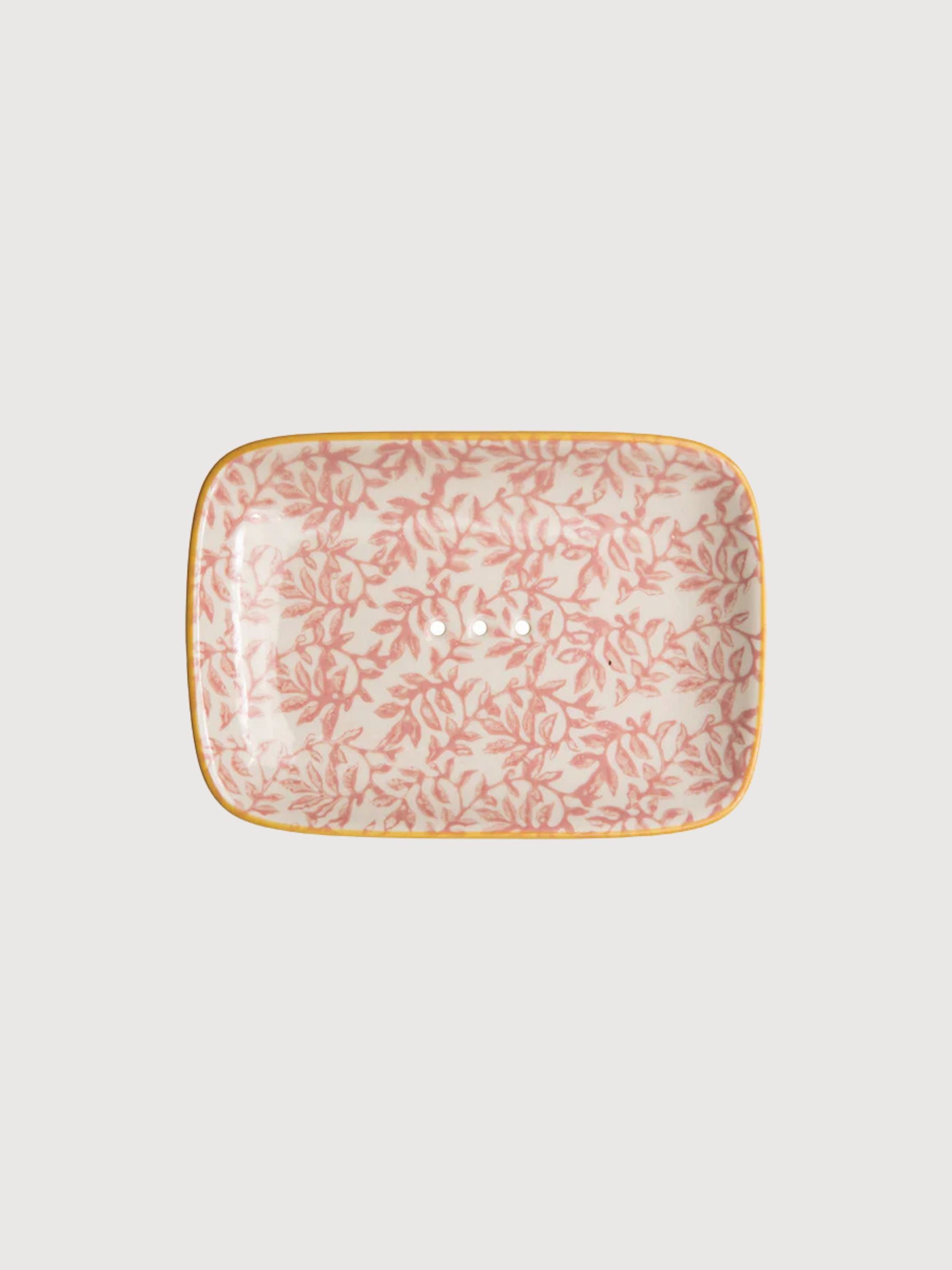 Soap Holder FLORAL red | Tranquillo