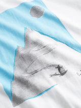 Maglietta Stockholm Ski Cut Out Bianca | Dedicated