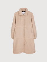 Alina Off Cappotto Bianco Donna | Makia