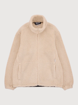 Jacket Mia Zip Fleece Beige Woman | Makia