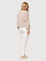 Aino Leichte Beige Damen Pullover | Makia