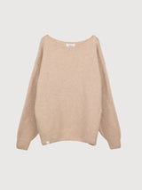 Aino Leichte Beige Damen Pullover | Makia