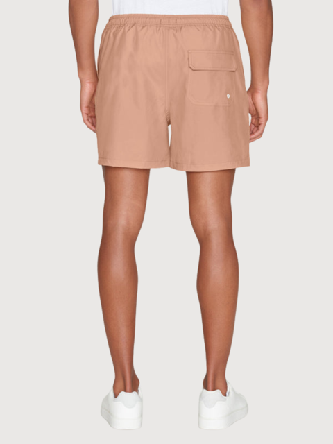 Schwimmen kurze Männer braune recycelte Polyester | Knowledge Cotton Apparel
