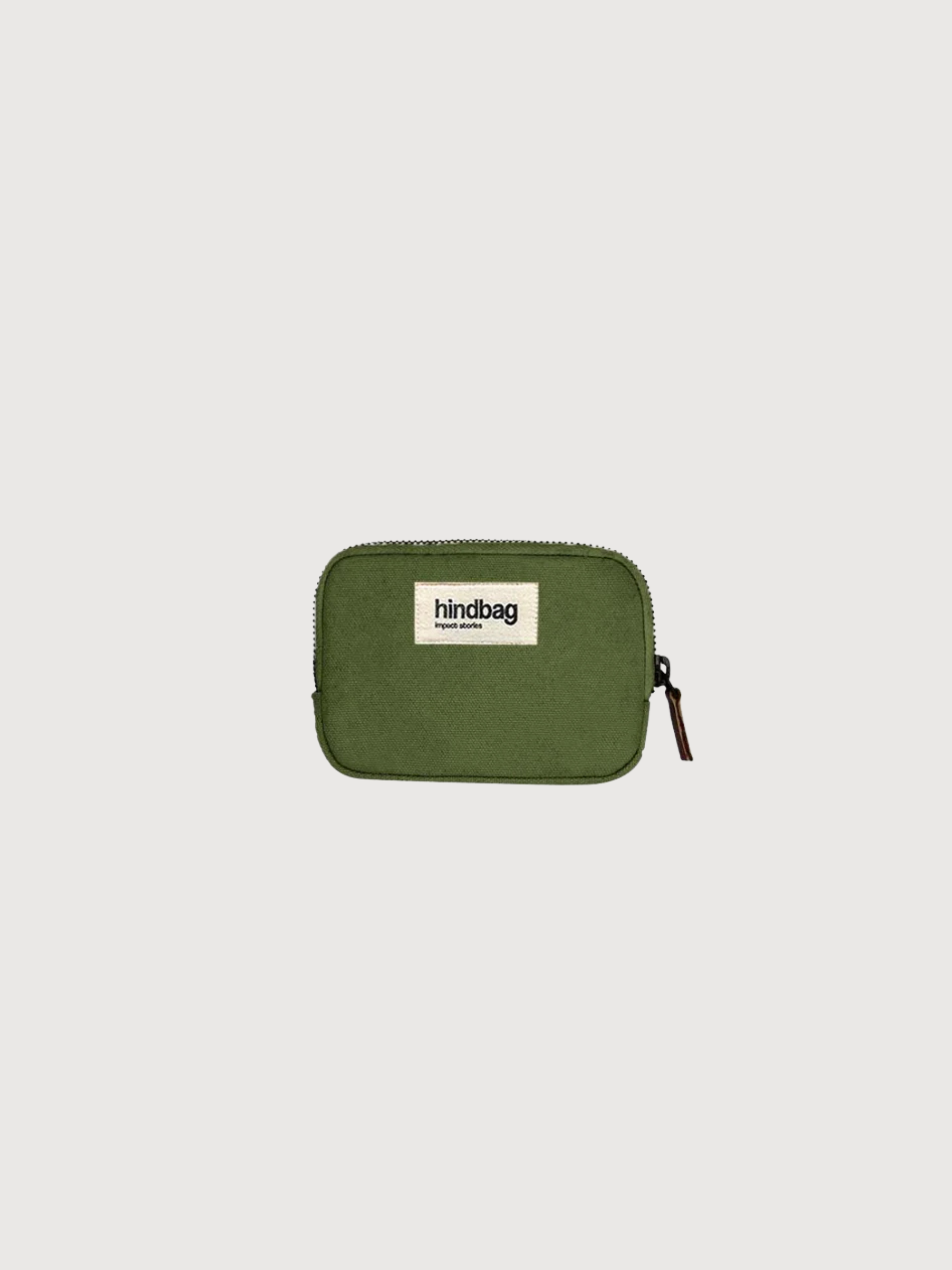 Borsa Lili Oliva in cotone organico | Hindbag