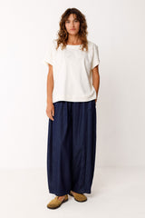 T-Shirt Iride White Woman Gots Cotton | Skfk