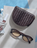 Laura Geldbörse – Chocolate Woven | O My Bag