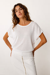 Skirt Maixi White Organic Cotton | Skfk