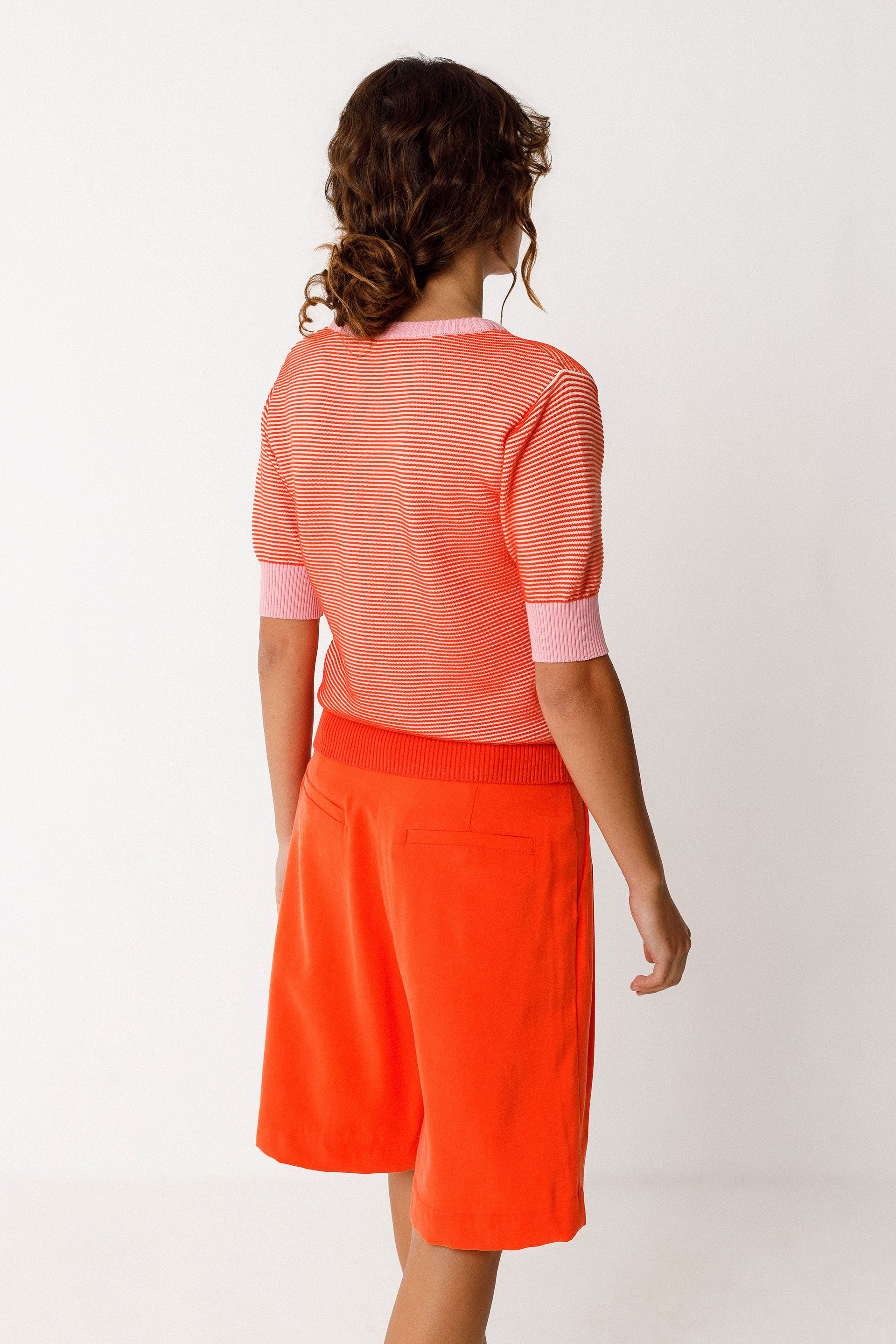 Muike Sweater Woman Orange | SKFK