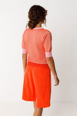 Muike Sweater Woman Orange | SKFK
