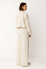 Trouser Narea Ivory Woman | Skfk