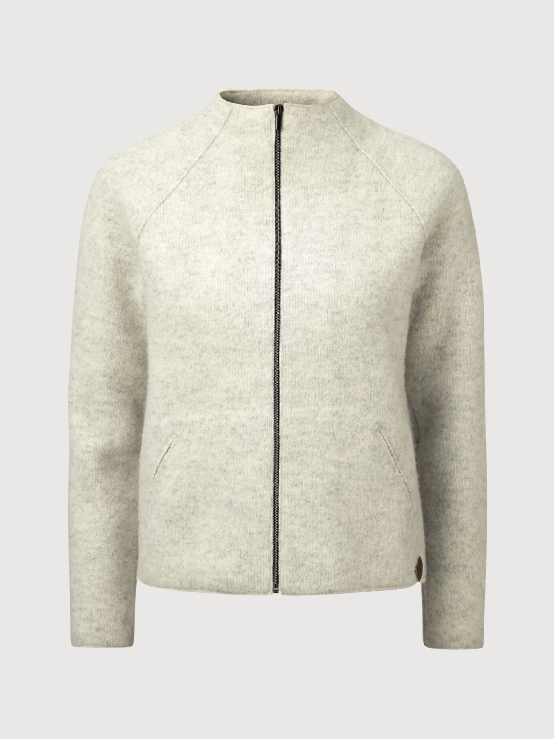 Jacke Sissi Ecrú Schurwolle | Stapf