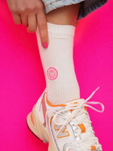 Rosa Lächeln Socken | Ooley