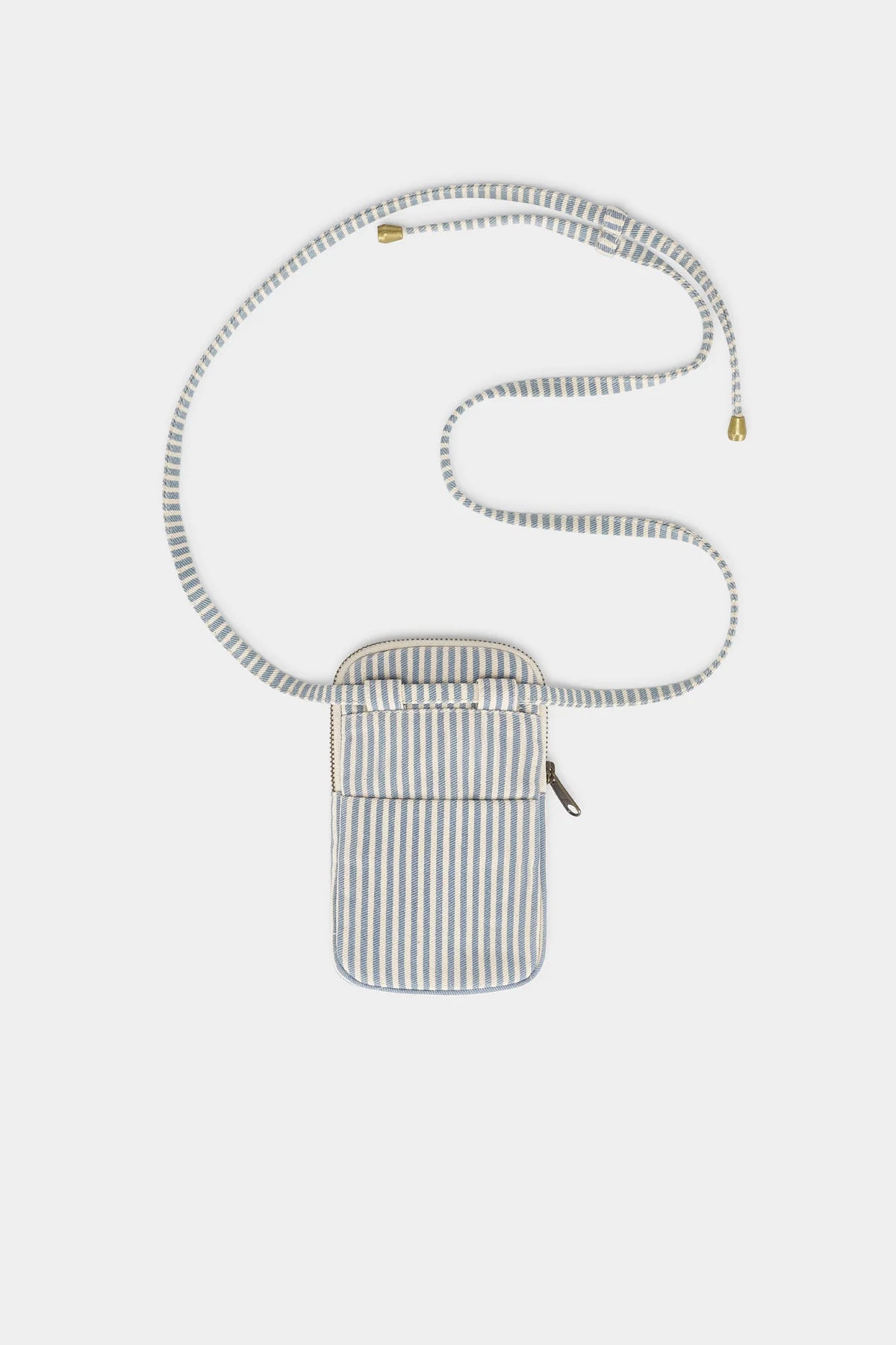 Bill Phone Pouch – Blue Stripes | Hindbag