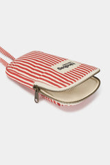 Bill Phone Pouch – Red Stripes | Hindbag